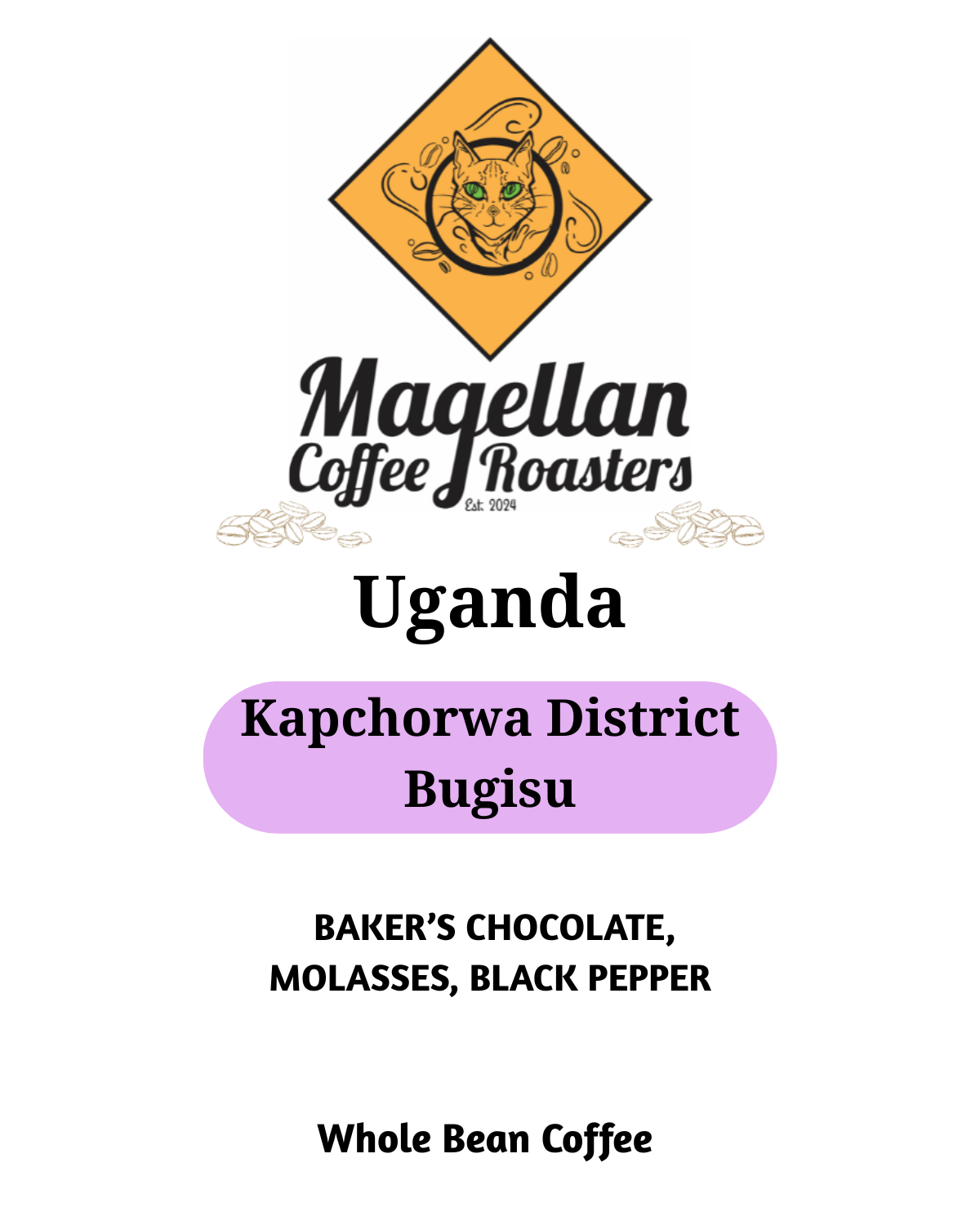 Uganda Organic Bugisu: Kapchorwa District
