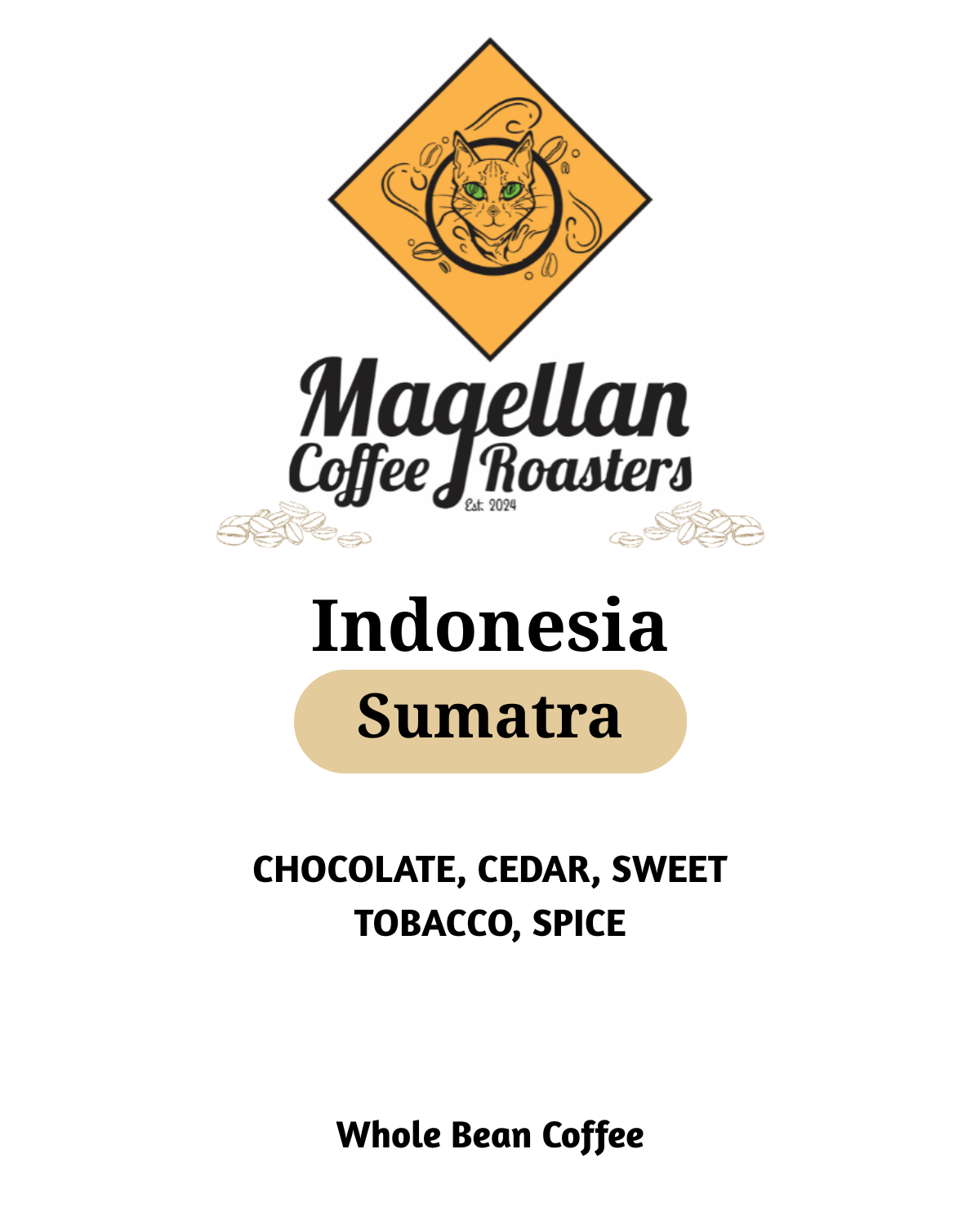 Indonesia Organic Sumatra Mandheling: Aceh