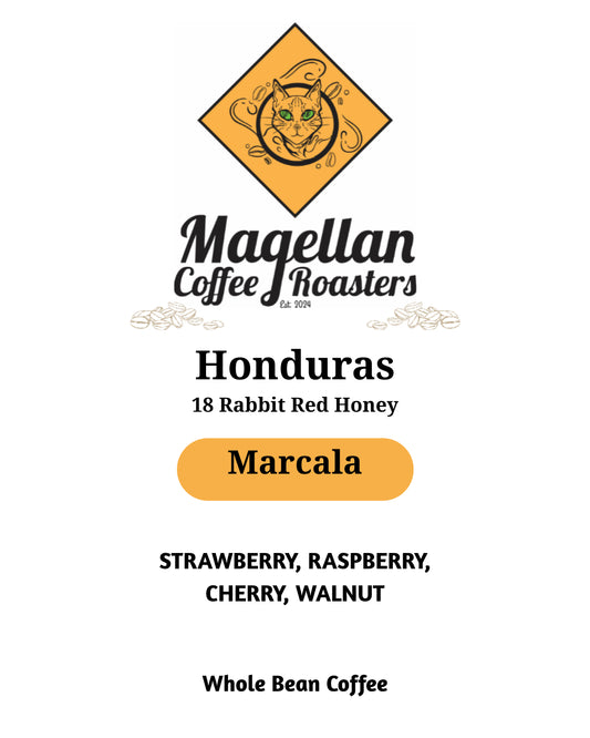 Honduras:  Organic 18 Rabbit Red Honey