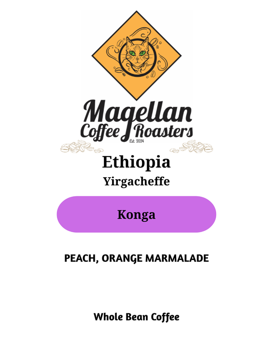 Ethiopia Organic Yirgacheffe: Konga